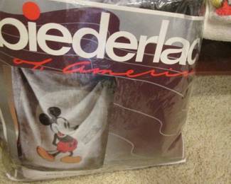 Mickey Mouse Blanket, 60" X 80"