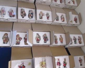 The "Danbury Mint" Ornaments                                                           16-Boxes (2-Ornaments Per Box)
