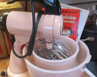 Vintage Sunbeam Pink Mixmaster