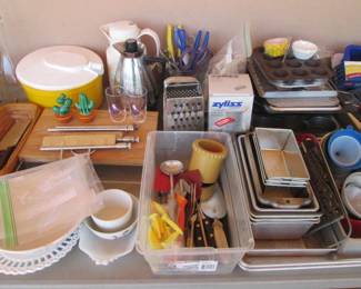 Cutlery & Bake Ware, Some Vintage Items