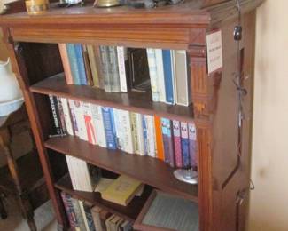 Antique Bookcase, 37" X 14" X 54" High
