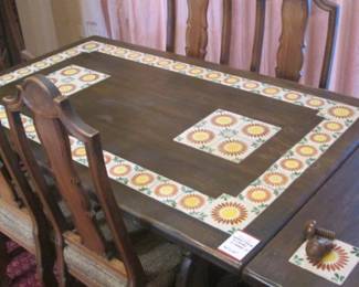 Also Note the Inlayed Tile Details