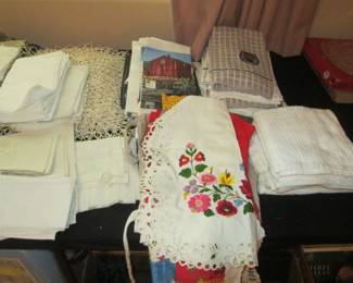 Vintage Linens & Doilies