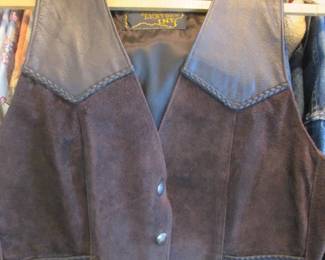 Suede & Leather Vest
