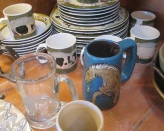 "Animal Collection" Dishes By Warren Kimble