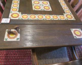 Notice the 12" Leaves on Both Ends of the Table!