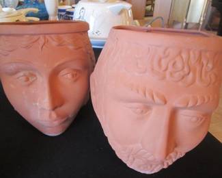 "Rooks" Hanging Yard & Patio Pottery