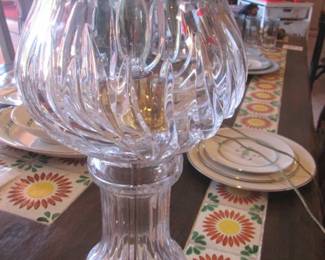 Wedgwood Crystal Mantel Lamp...Stunning