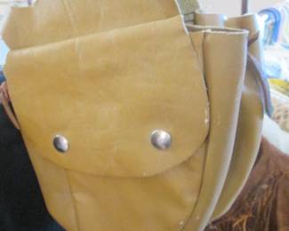 Leather Saddle Bag
