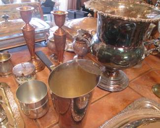 Silver Plate Wine/Champaign Chiller