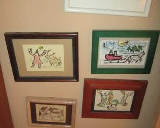 Malcolm Myers, Well-Known Intaglio Wood Block Artist