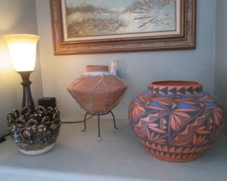 Native American-Style & Southwest Clay Pots