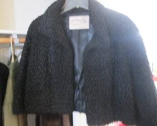 Vintage Persian Lamb Short Jacket, "Alaska Furriers", Phoenix