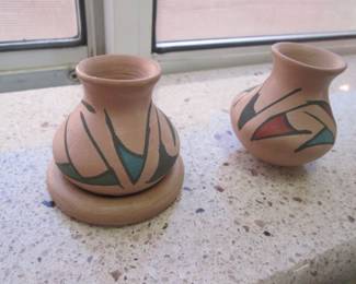 Native American-Style Clay Pots