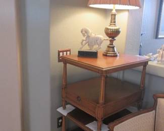 Pair of End Tables, 1-Drawer Each