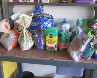 Potting Bench, Yard & Potting Supplies