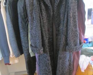 Full Length Persian Lamb Coat By "BWE ELAN Fine Furs"