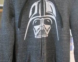 "Star Wars" Hooded & Zippered Sweat Shirt, Size M