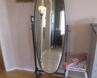 Cheval Mirror, 68" High