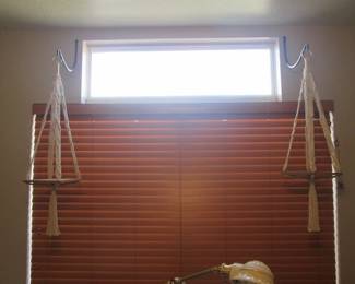 Macrame Wall-Mount Plant Holders