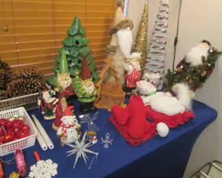 Santas & Trees + Ornaments