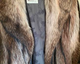 Vintage Maple Furrier Oak Park, Fox Jacket