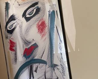 Donna Summer Limited Edition Lithograph Pencil Signed