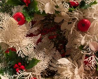 Vintage Kitschy Christmas Wreath