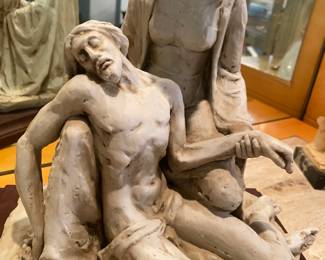 Vintage Capodimonte Pieta, The Pity