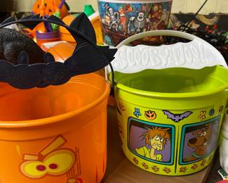 McDonalds Boo Buckets with Cookie Cutter Handles
