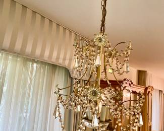 Vintage Accent Prism Chandelier