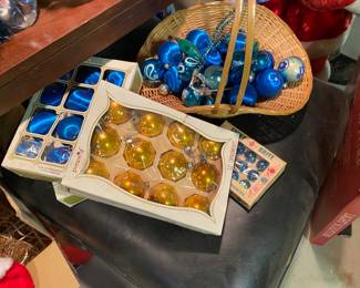 Vintage Boxed Ornaments