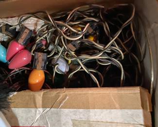 Vintage C9 Color Outdoor Lights