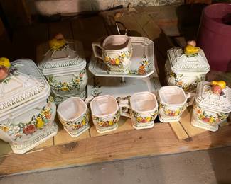 Vintage Lefton Fruit Fantasia