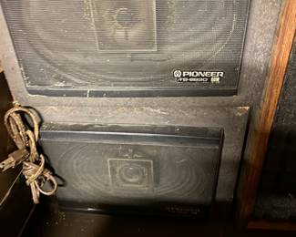Vintage Pioneer Car Speaker
