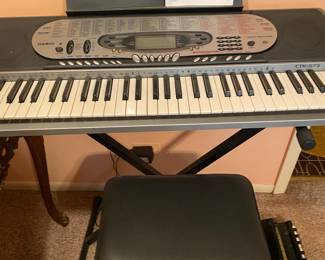 Casio Electric Piano with Bench