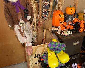 Halloween Clown Costume, Scarecrows