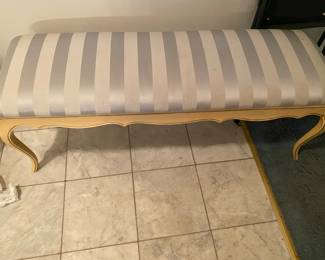 Vintage French Provincial Bench