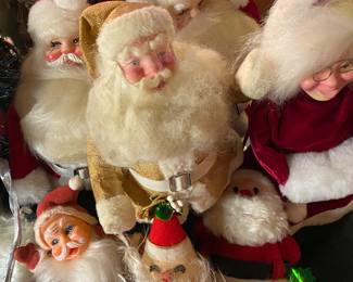 Vintage Santa Clause's