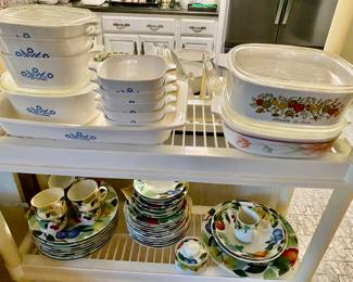 KITCHEN!! Vintage Corning Ware