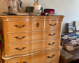 Vintage Italian Provincial High Boy