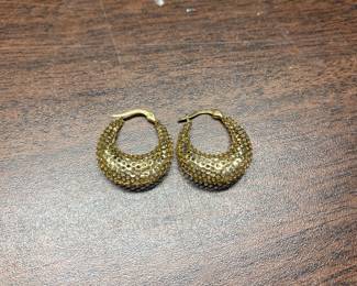 14k gold earrings