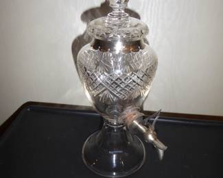 Sterling and glass