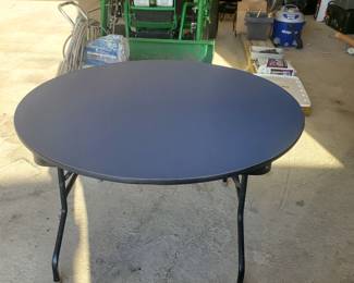 Folding table and chairs
