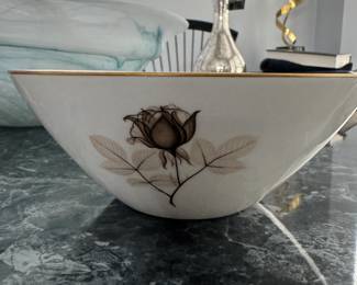 Rosenthal shadow rose- service for 12