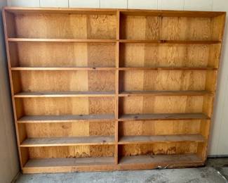 Solid Wood Garage Shelves