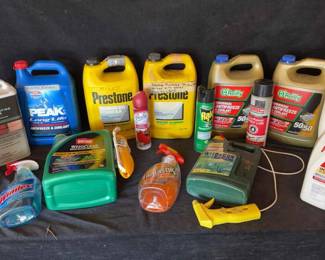Verity Of Garage And Household Chemicals