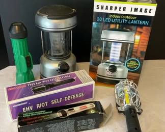Lot of Flashlights Lanterns