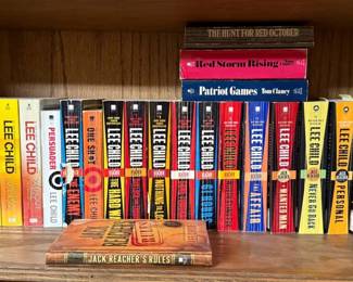 Novels by Lee Child Tom Clancy