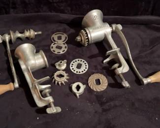Two Meat Grinders
